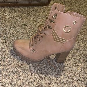 Guess combat boots
